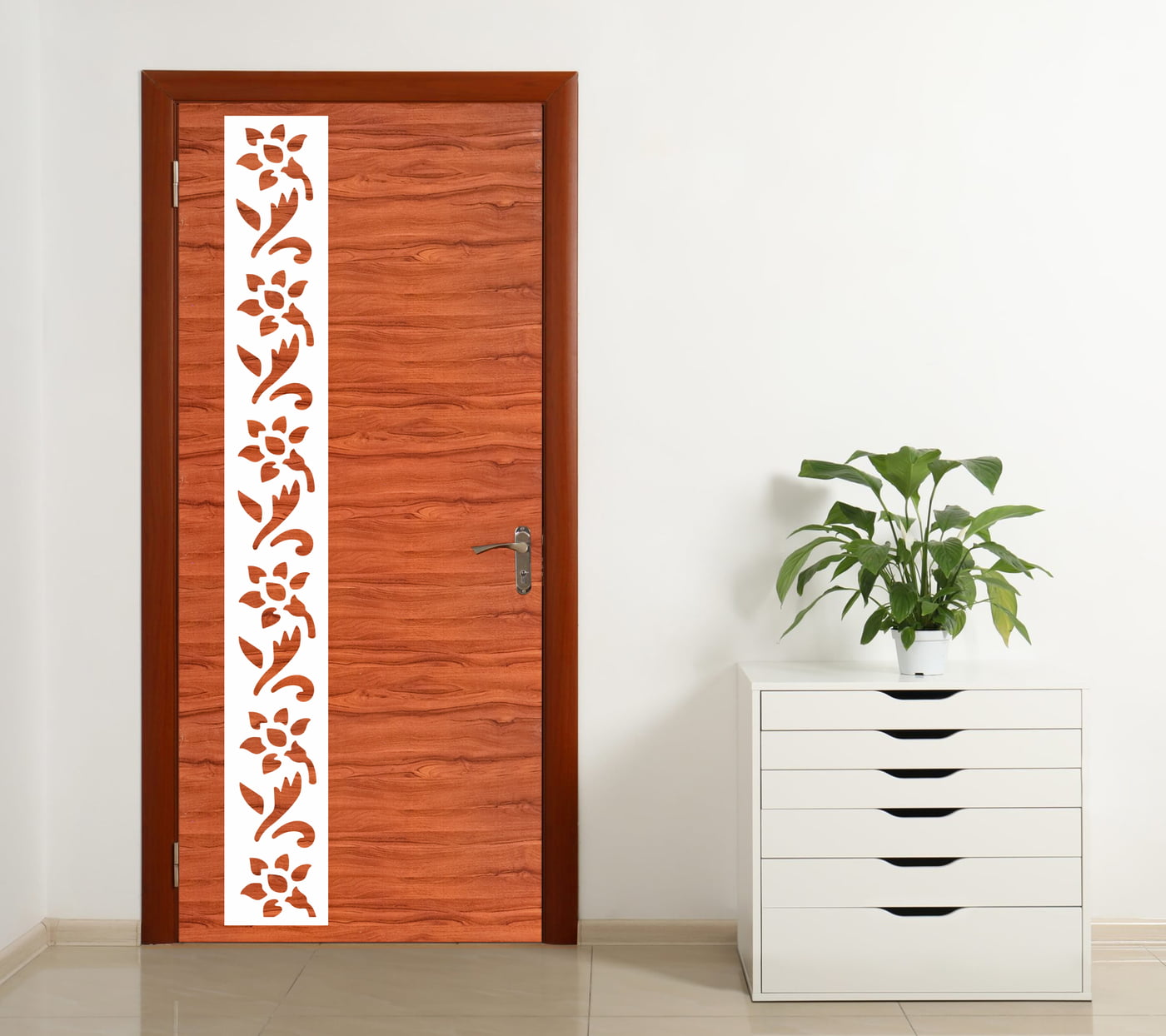 WPC Solid Jali Bathroom Doors – Durable, Waterproof & Stylish Solutions