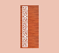 WPC Solid Jali Bathroom Doors DWBD010 WPC Solid Jali Bathroom Doors DWBD010